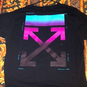 Off-White “Business Casual” 2019, Black T-Shirt, Sz: XL